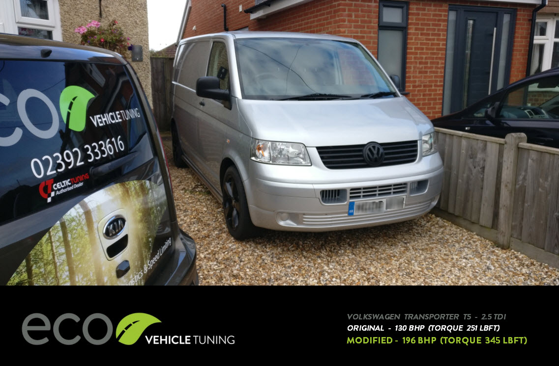 Volkswagen Transporter T5 2.5 TDI PD ECU Remap – Eco Vehicle Tuning